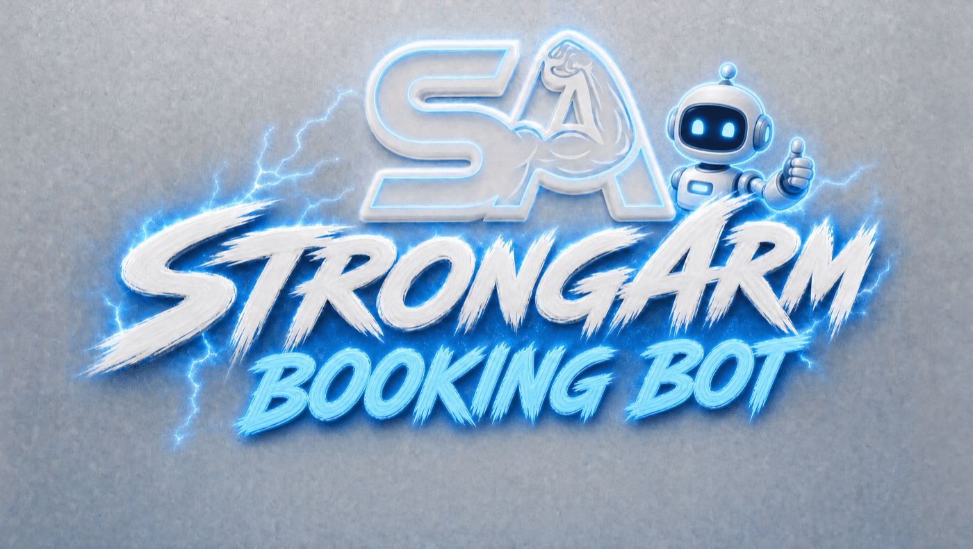 StrongArm Booking Bot package